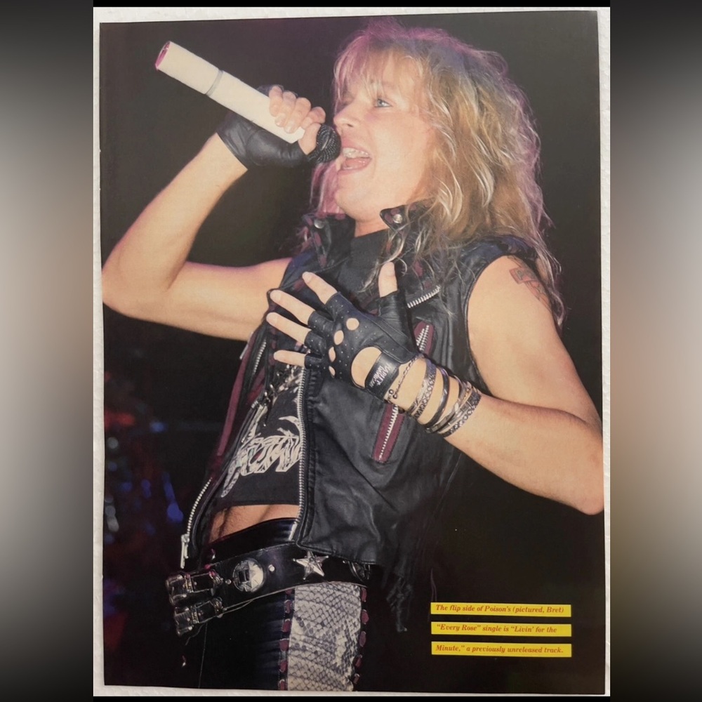 Bret Michaels Pinup